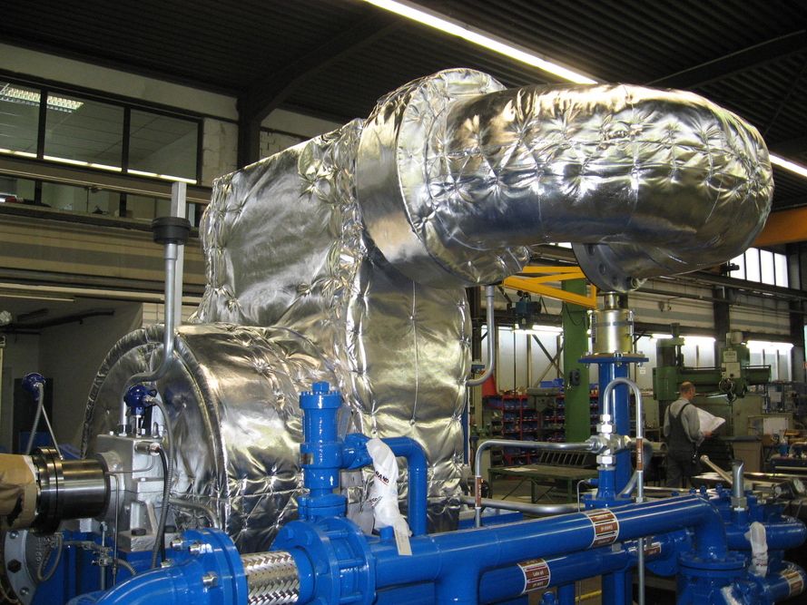 Wärme- und Kältedämmung für Gewerbe / Industrie